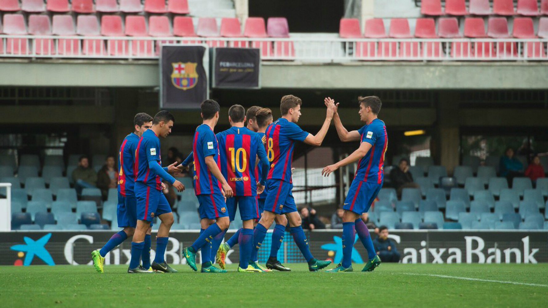 Goleada Histórica Del Filial Del Barça Al Eldense (12-0)